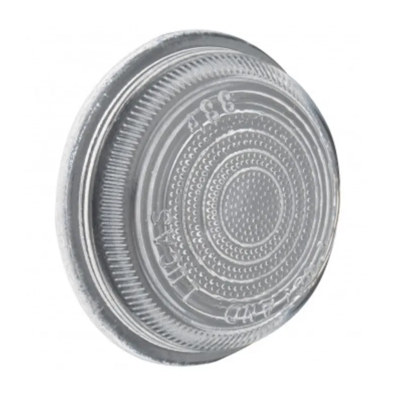 FLAT GLASS INDICATOR LENS, CLEAR