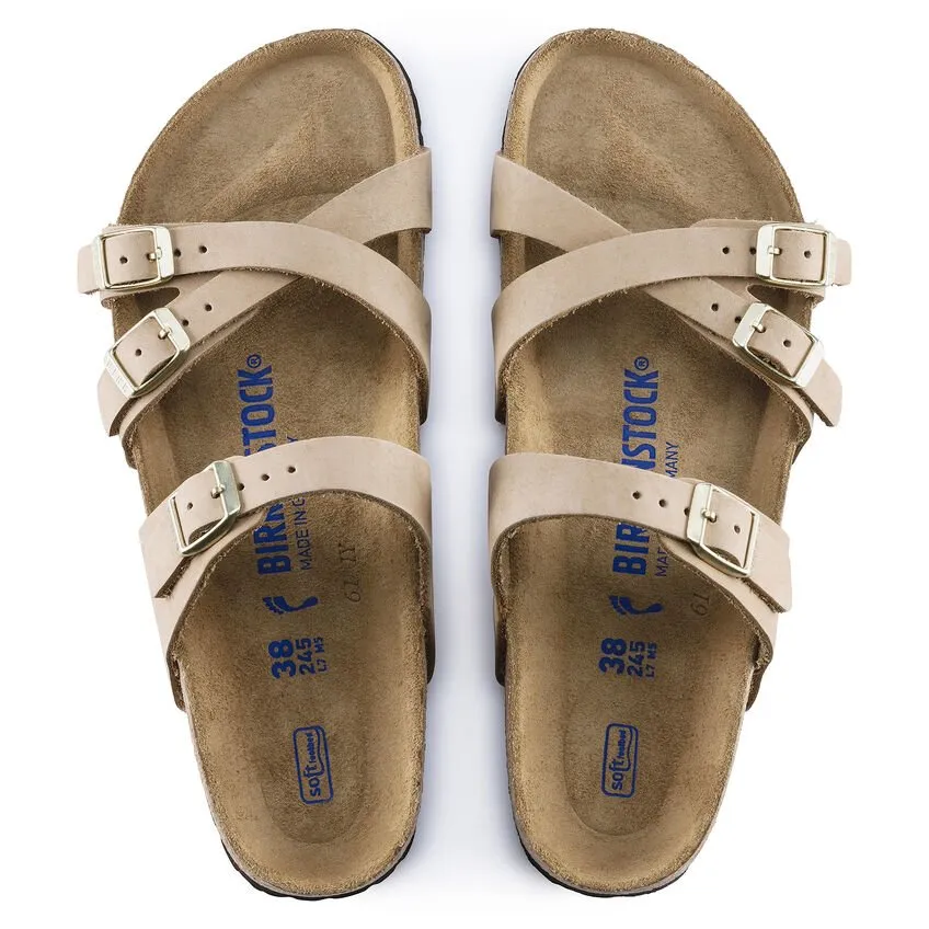 Franca | Soft Footbed | Nubuck | Sandcastle