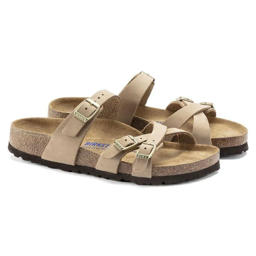 Franca | Soft Footbed | Nubuck | Sandcastle
