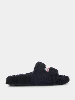 Furry Slide Sandal