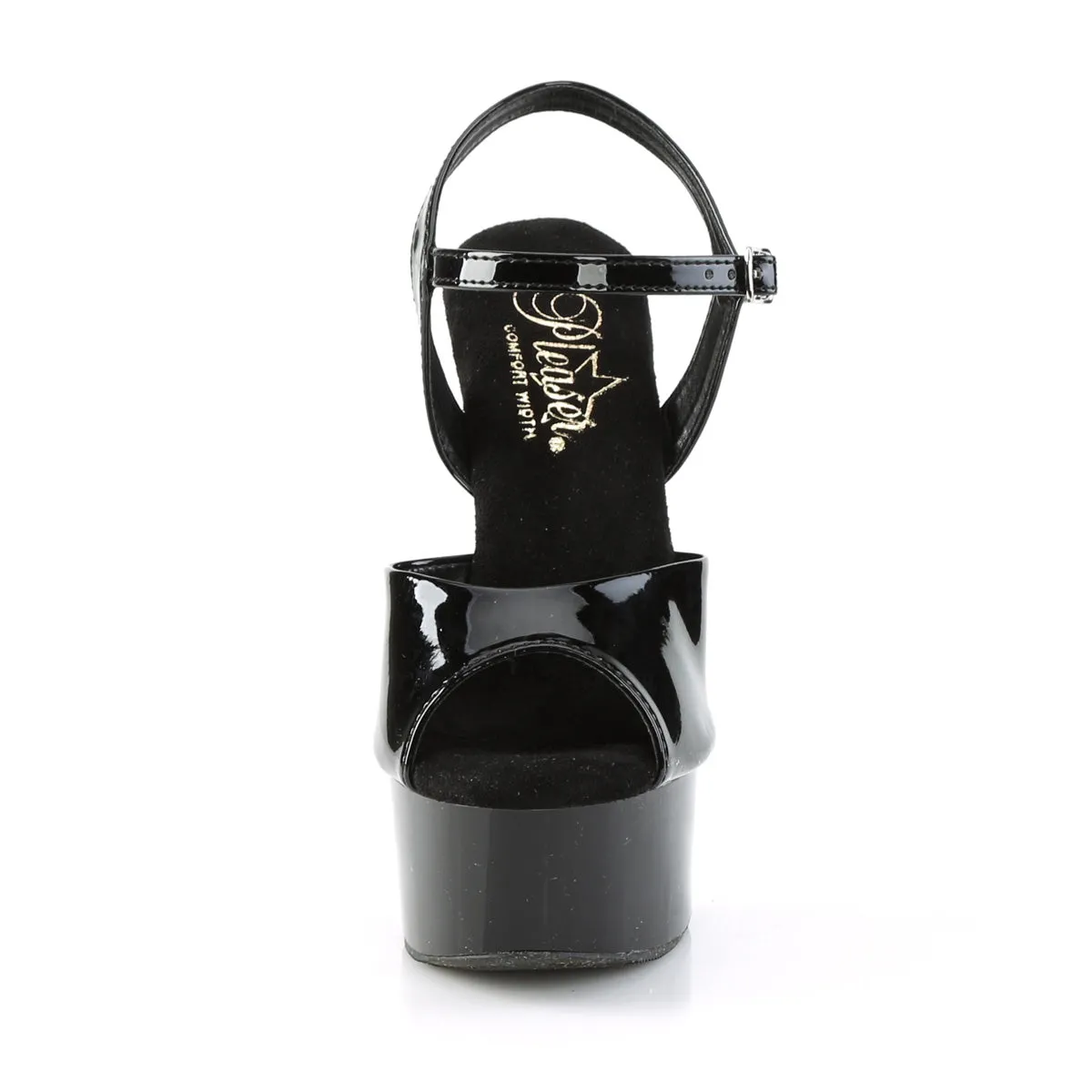 GLEAM-609  Black Patent/Black