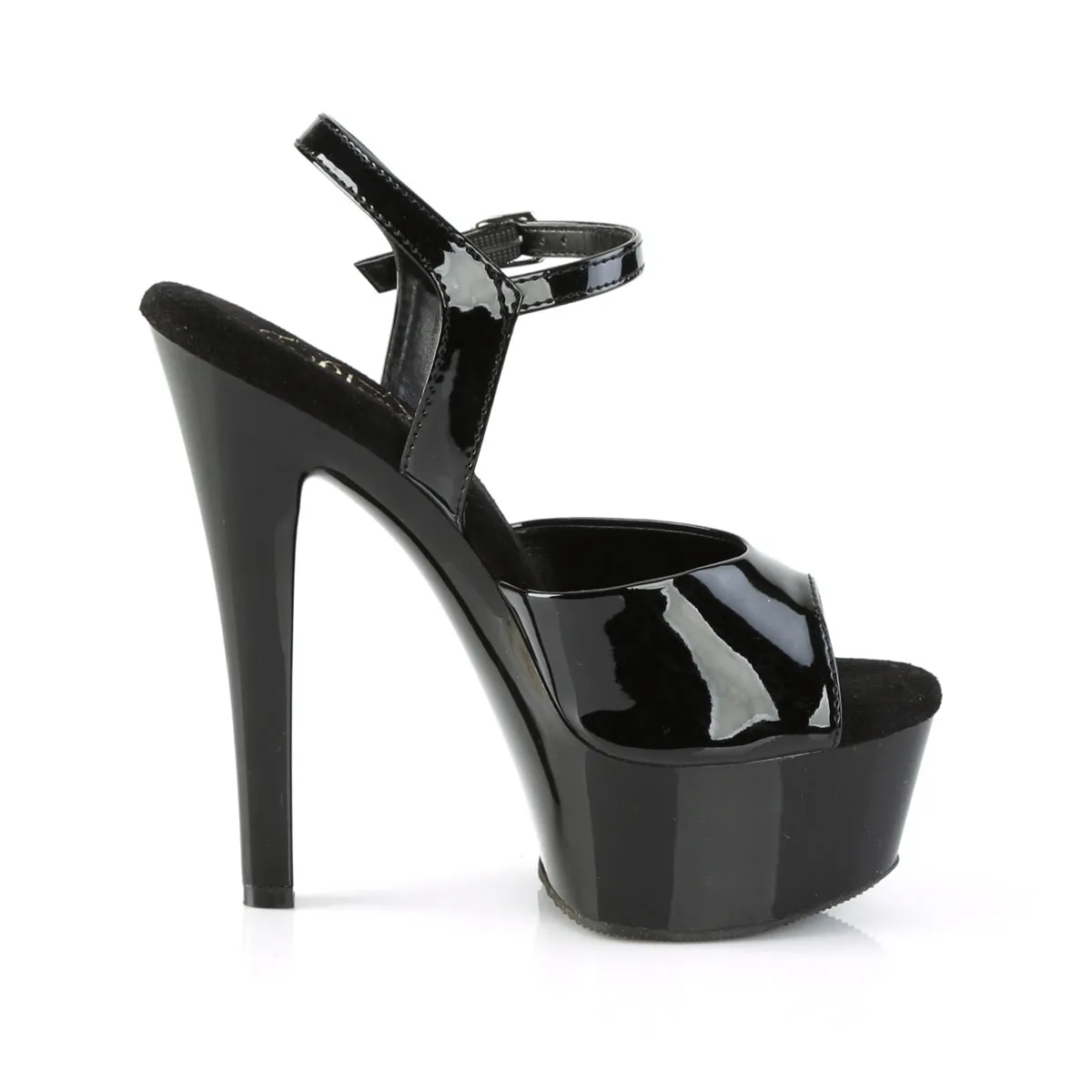 GLEAM-609  Black Patent/Black