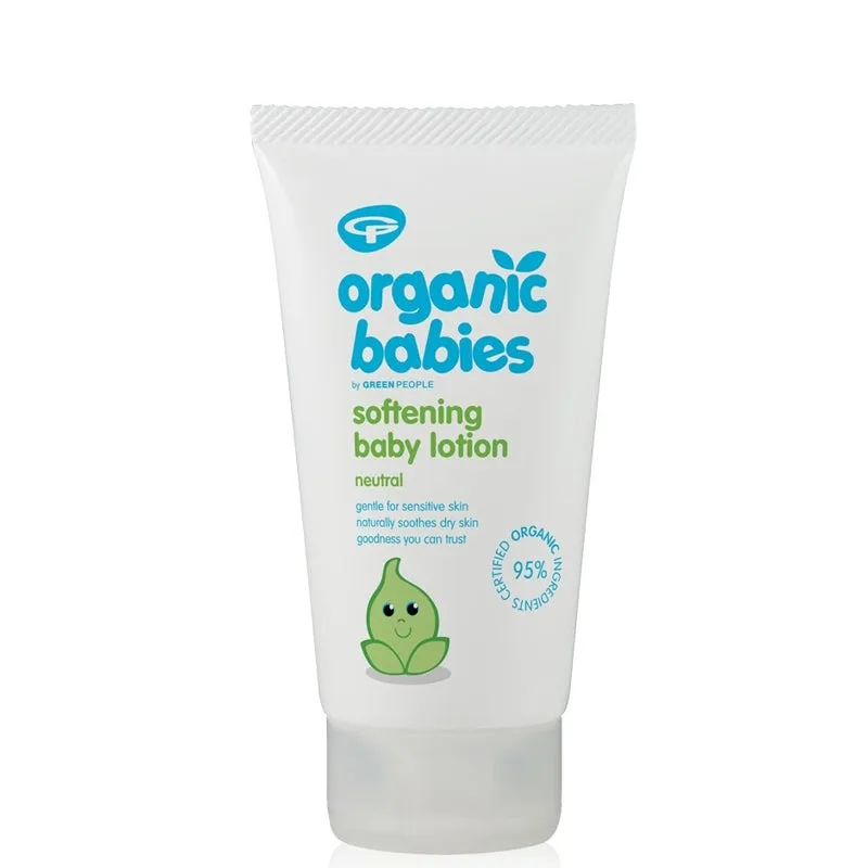Green People Organic Babies Softening Baby Lotion Scent Free 150ml