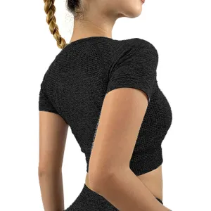 Gym bunny Short sleeve Powertop - Black
