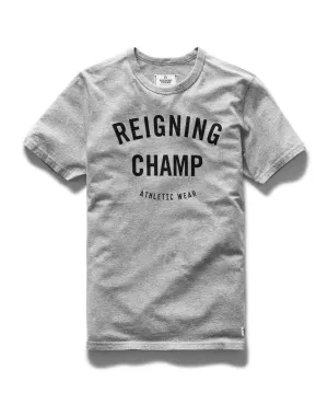 Gym Logo T-Shirt Heather Grey