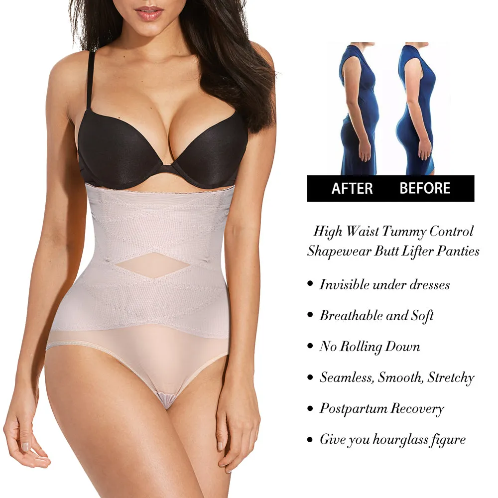 High-Waist Double Tummy Control Panty