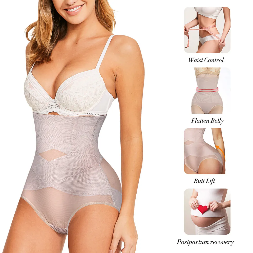 High-Waist Double Tummy Control Panty