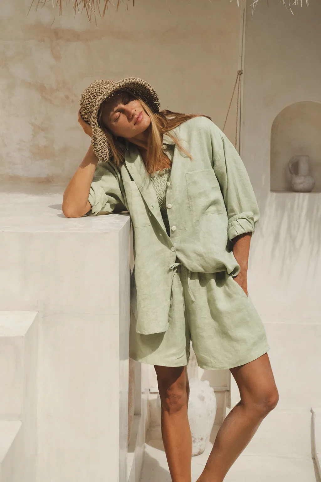Indi Shorts Seafoam