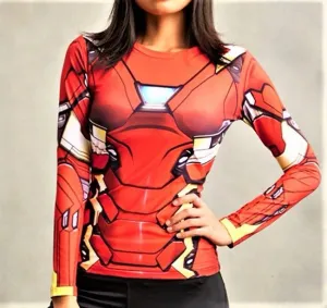 IRON MAN Women's Gym Shirt