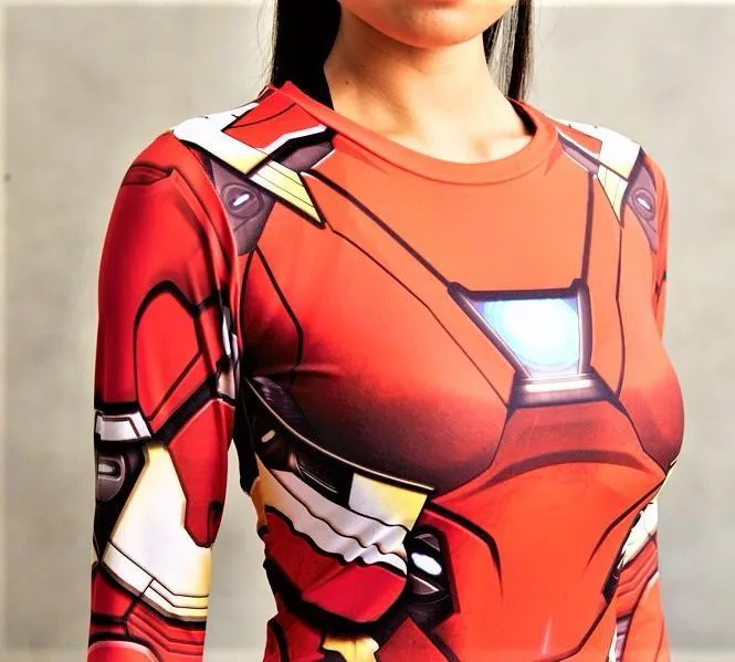 IRON MAN Women's Gym Shirt