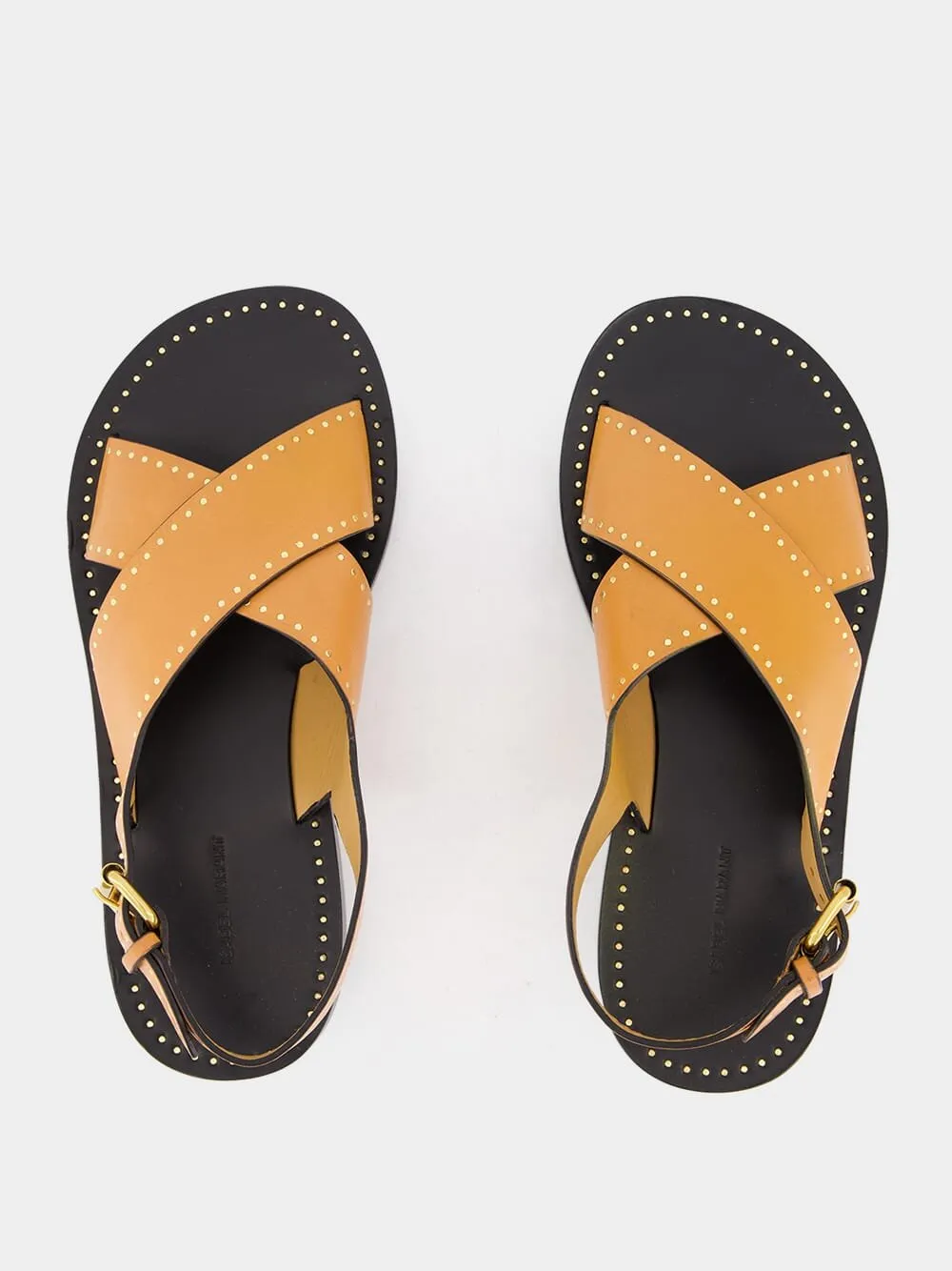 Jane Studded Leather Sandals