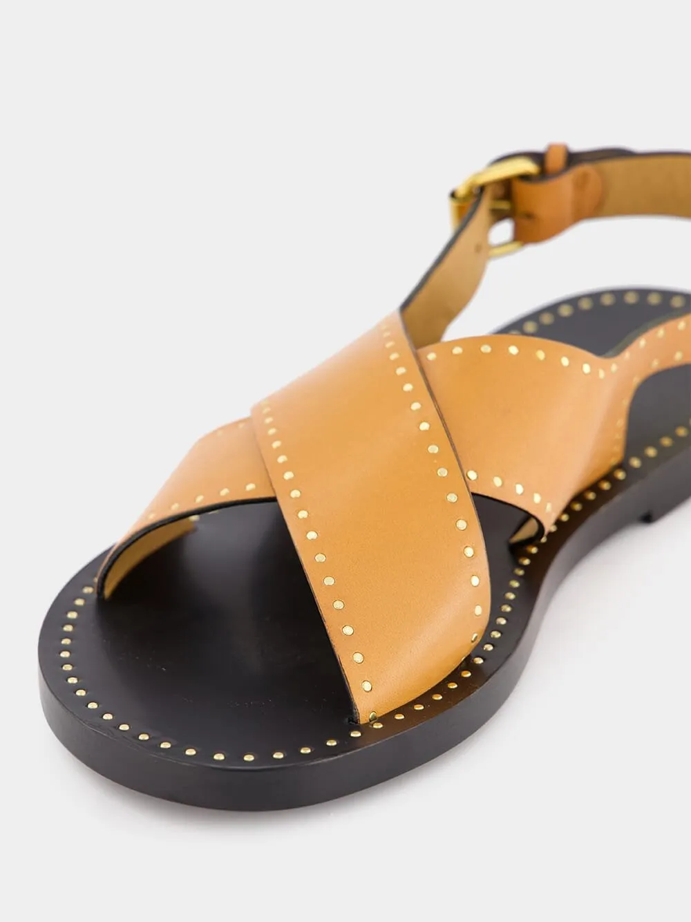 Jane Studded Leather Sandals