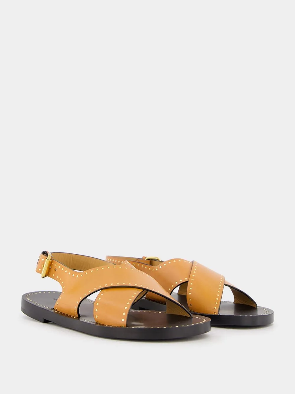 Jane Studded Leather Sandals