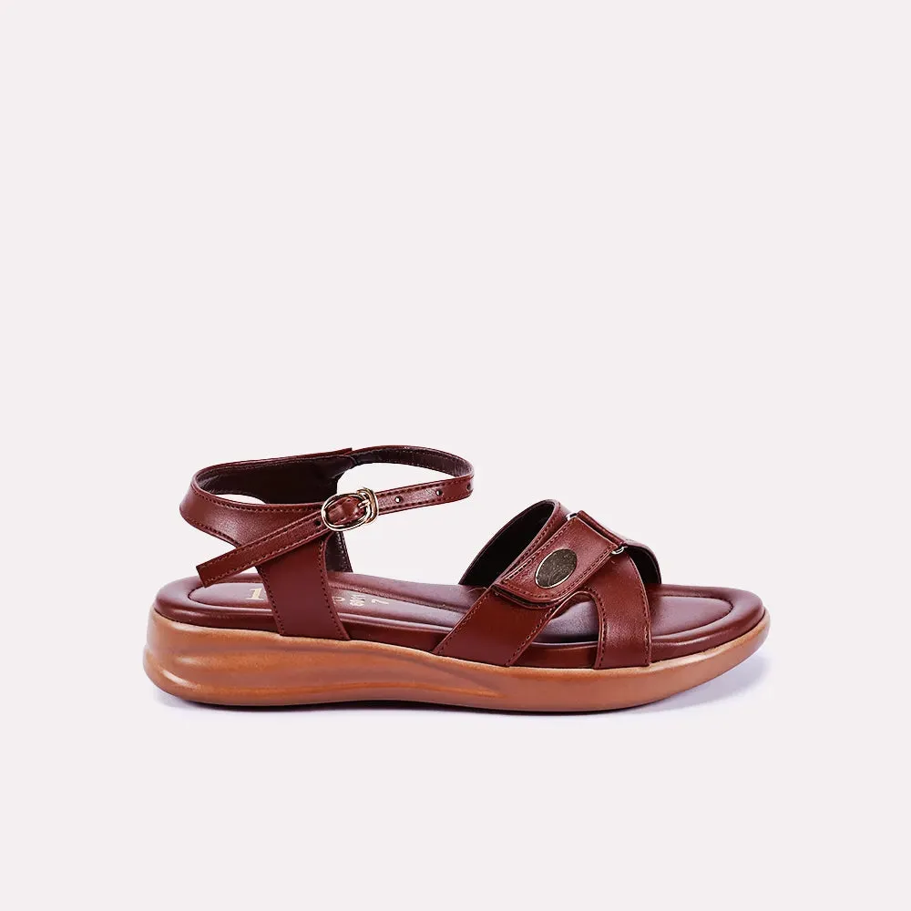 Jessa Brown Soft Sandals 0421055