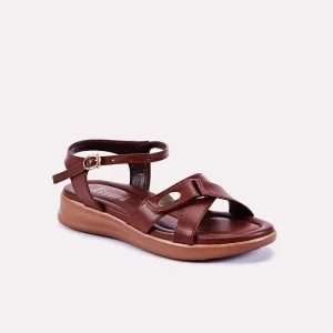 Jessa Brown Soft Sandals 0421055