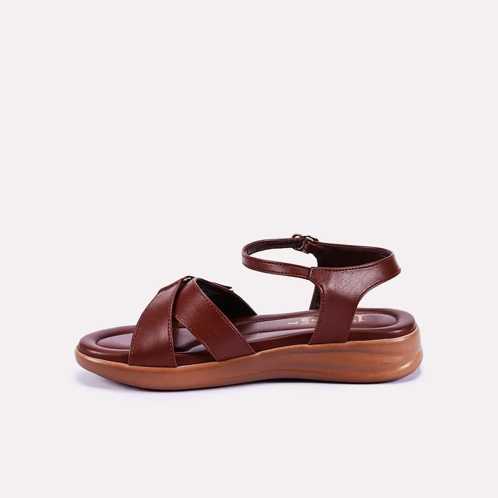 Jessa Brown Soft Sandals 0421055