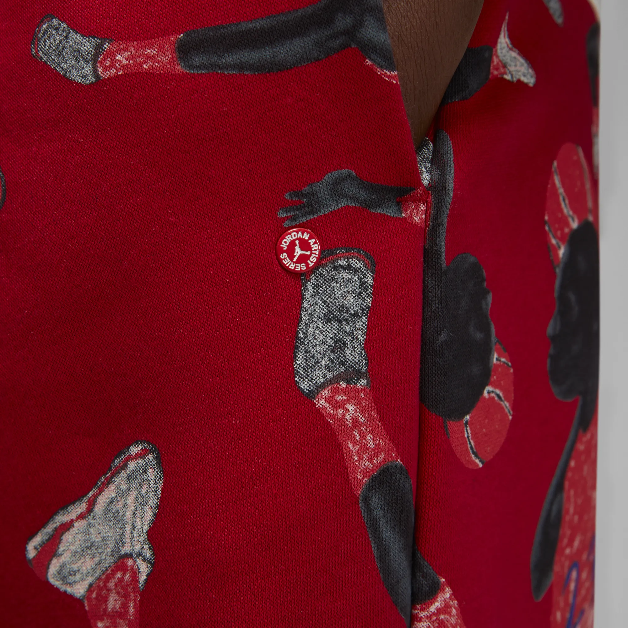 Jordan Artist Series by Packer Duncan Sweatpants 'Red'