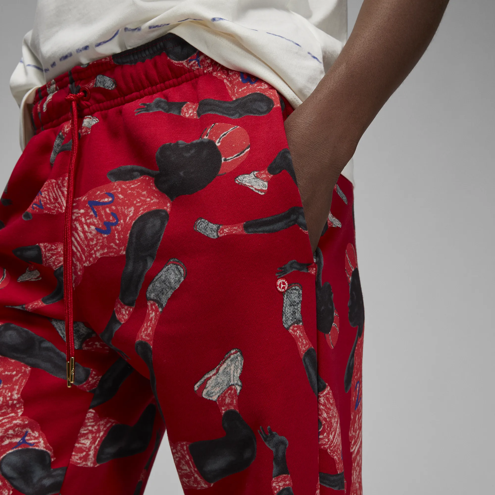 Jordan Artist Series by Packer Duncan Sweatpants 'Red'