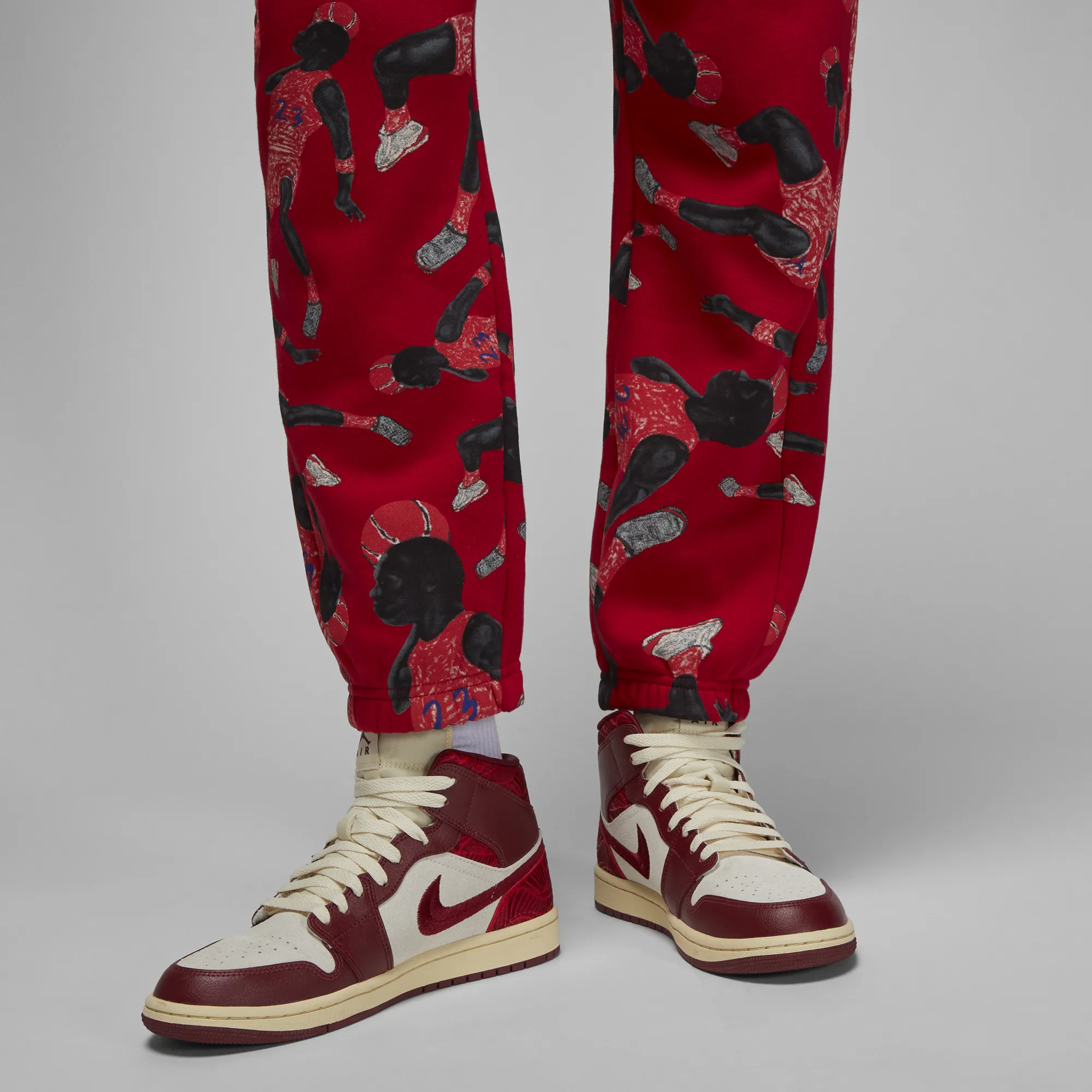 Jordan Artist Series by Packer Duncan Sweatpants 'Red'