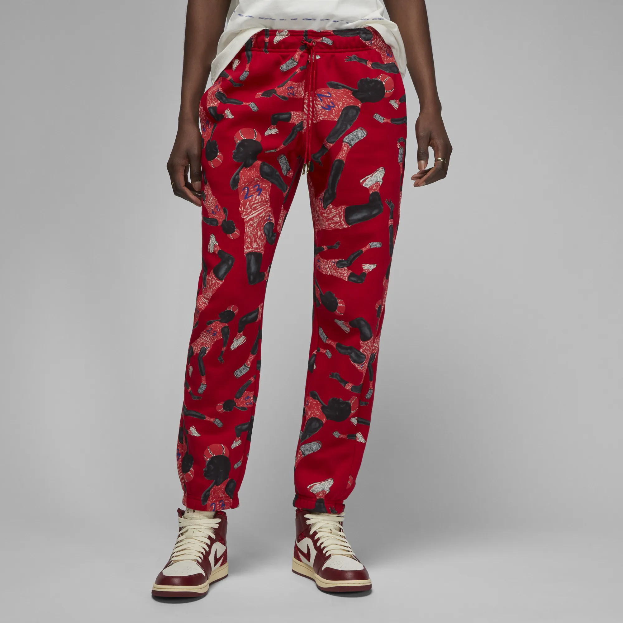 Jordan Artist Series by Packer Duncan Sweatpants 'Red'
