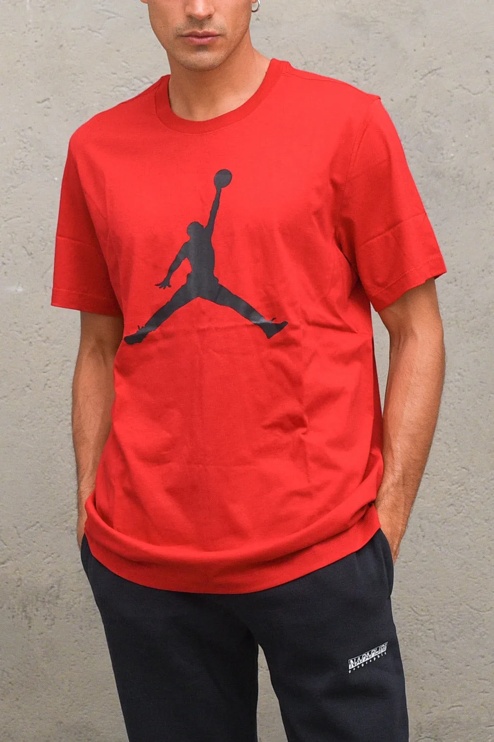 Jordan Jumpman Men's T-shirt - Gym Red Black