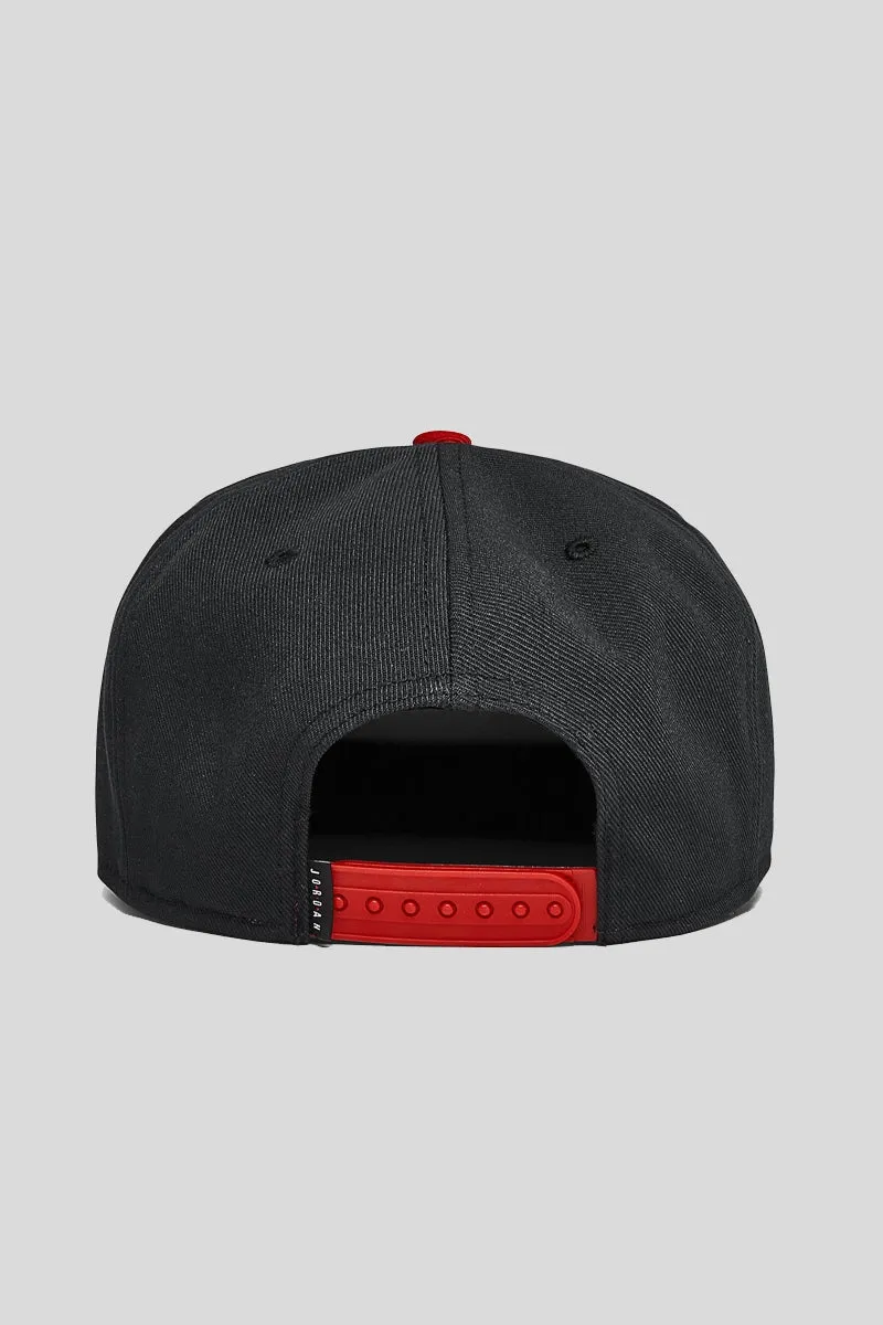 Jordan Pro Jumpman Snapback Hat - Black
