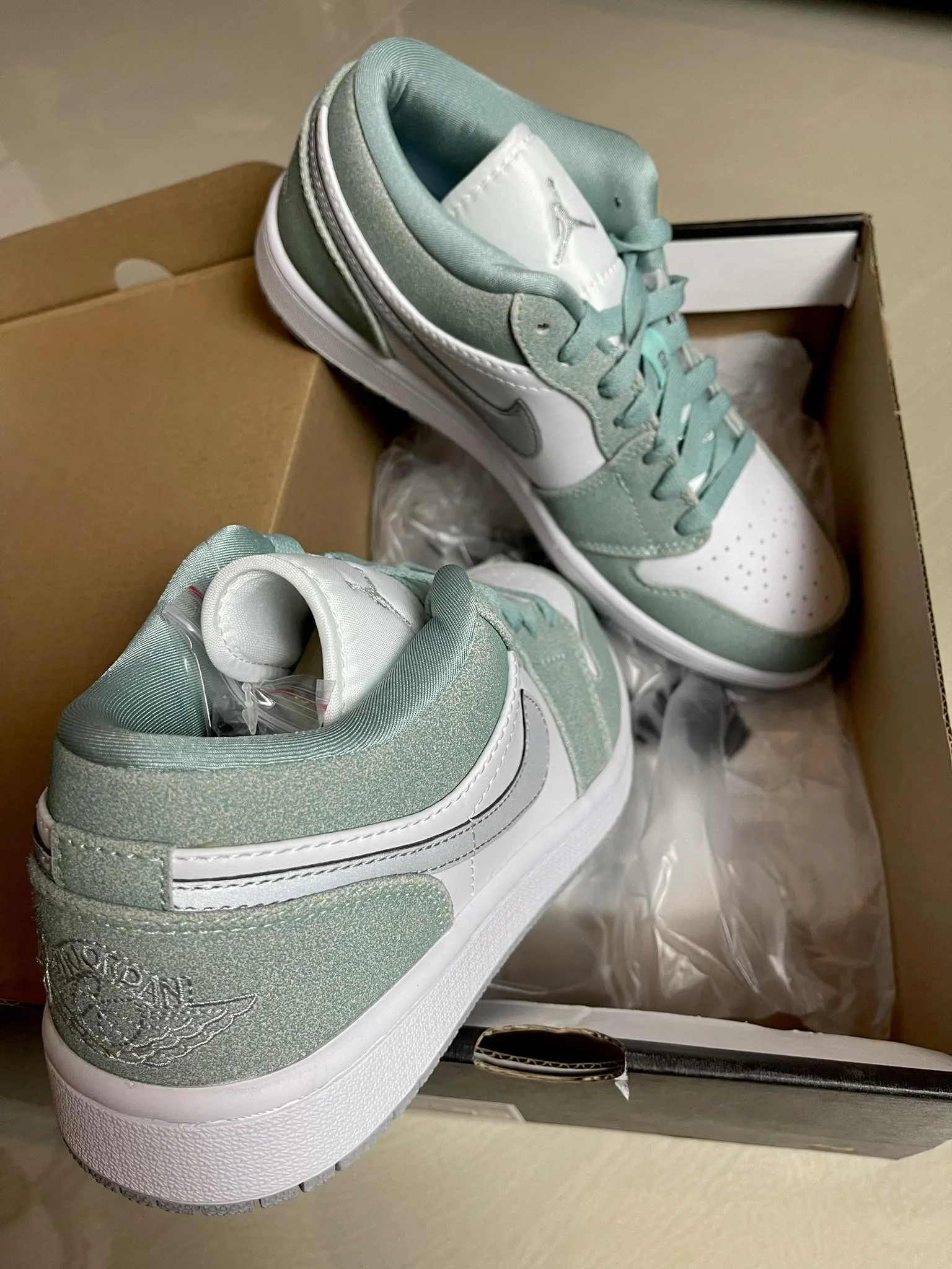 Jordan1 low "Emerald Green"