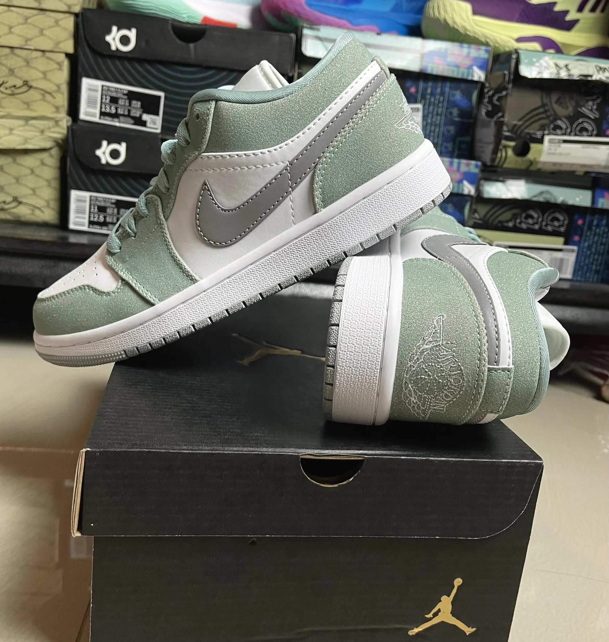 Jordan1 low "Emerald Green"