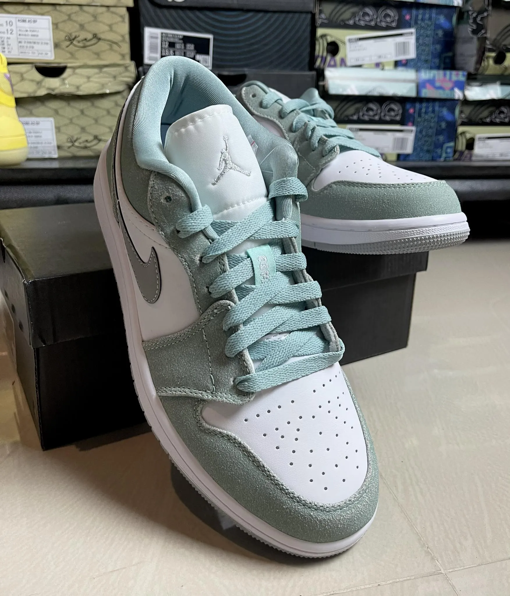 Jordan1 low "Emerald Green"
