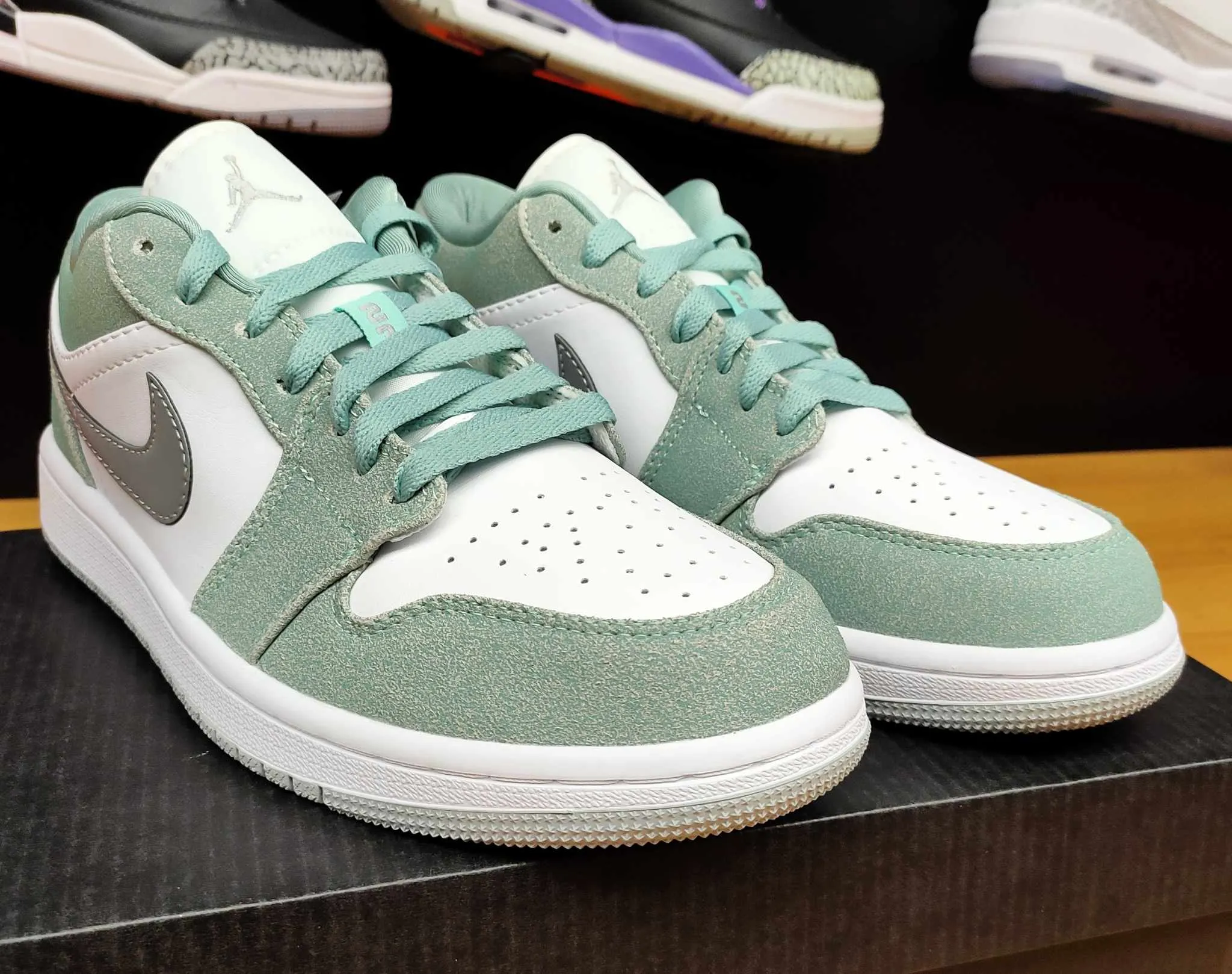Jordan1 low "Emerald Green"
