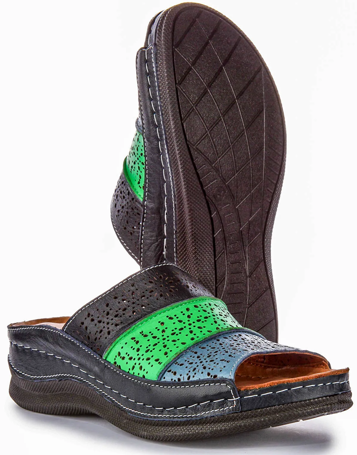 Justinreess England Renee In Blue Green For Women | Secret Sale