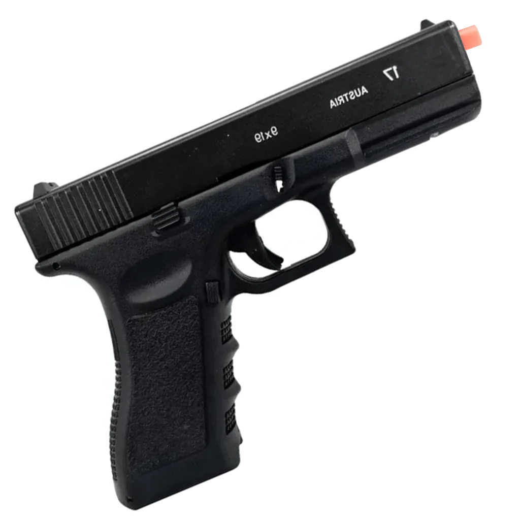 KELE Metal Slide Manual Pistol - Black