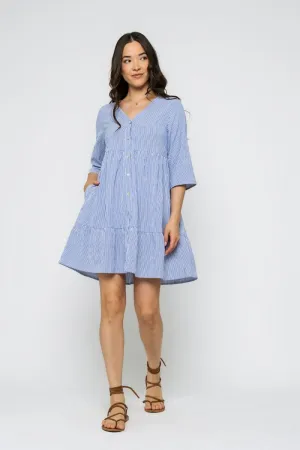 KIERA-TIERED DRESS