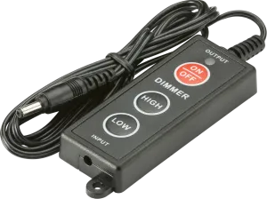 Knightsbridge LEDDIMMER LED Dimmer for Flat and Triangular LED Strips