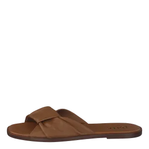 Knot Soft Sandal Cognac