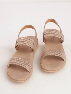 Ladies Soft Style Soft Irene Sandal - Taupe