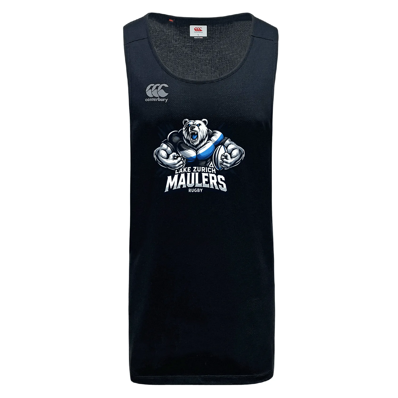 Lake Zurich Tempo Vapodri Singlet by Canterbury