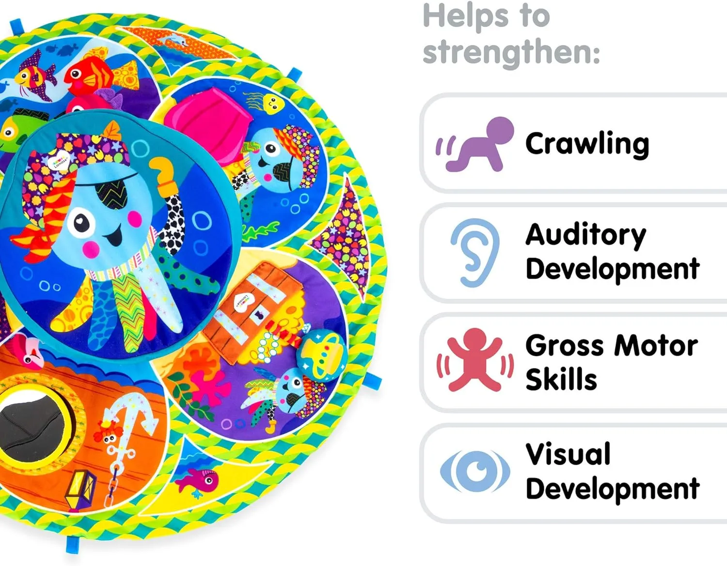 Lamaze Captain Calamari Spin & Explore Gym