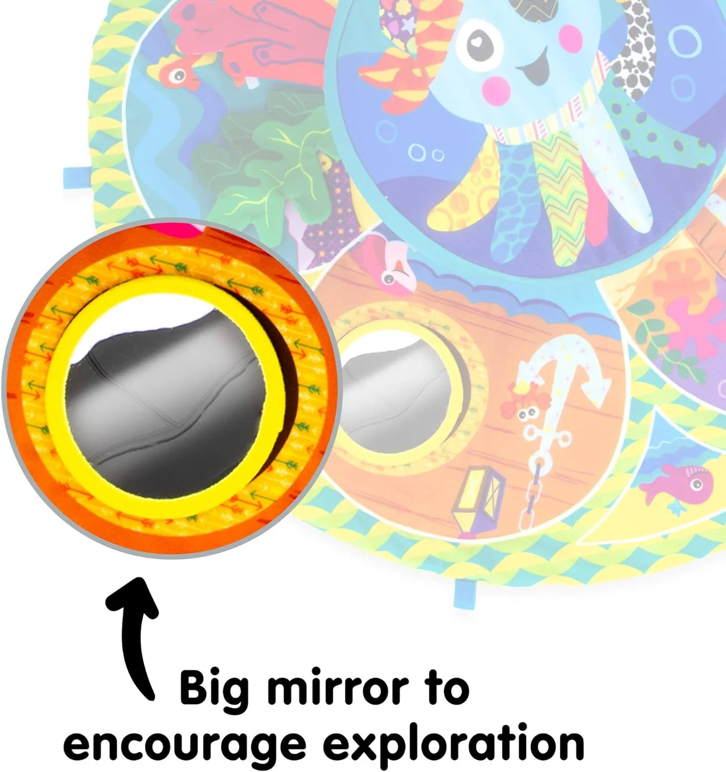 Lamaze Captain Calamari Spin & Explore Gym