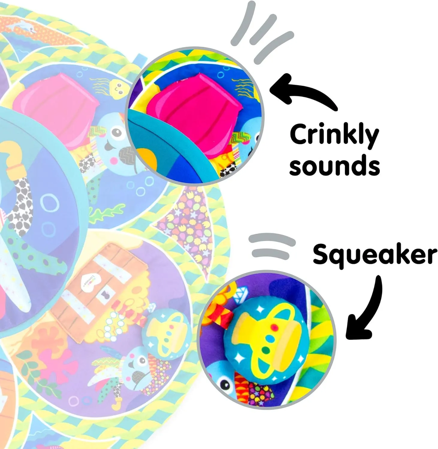 Lamaze Captain Calamari Spin & Explore Gym