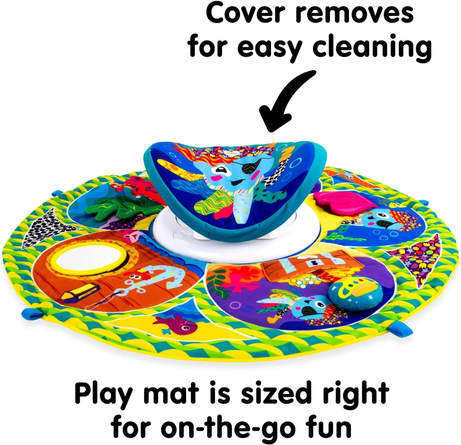 Lamaze Captain Calamari Spin & Explore Gym