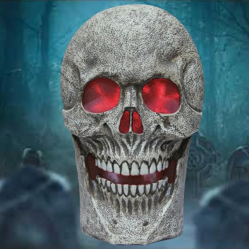 Light Up Skull With Sound