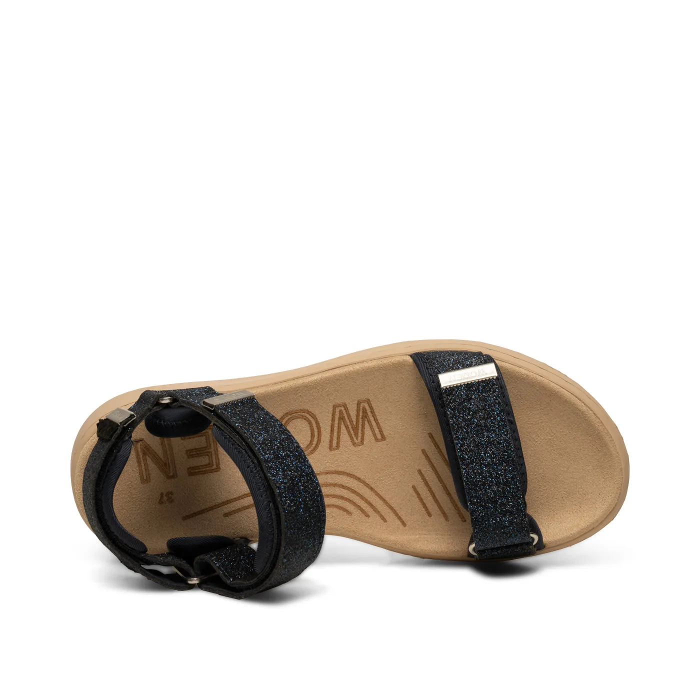 Line Glitter - Dark Navy
