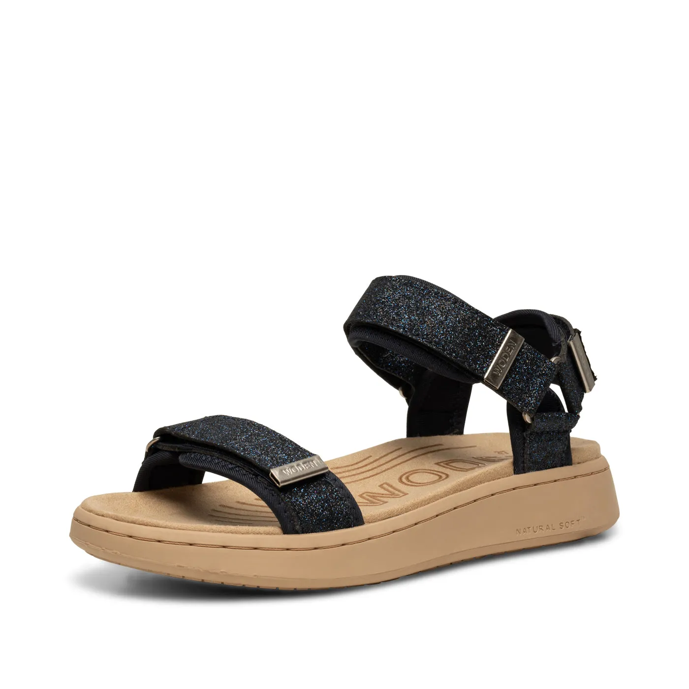 Line Glitter - Dark Navy