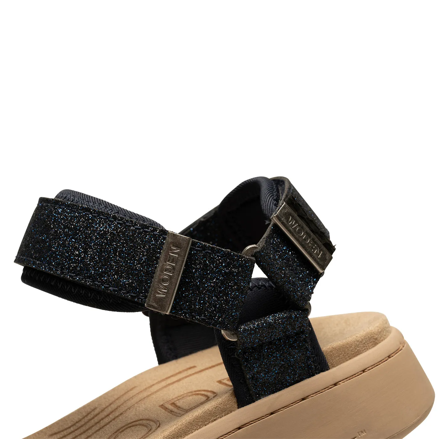Line Glitter - Dark Navy