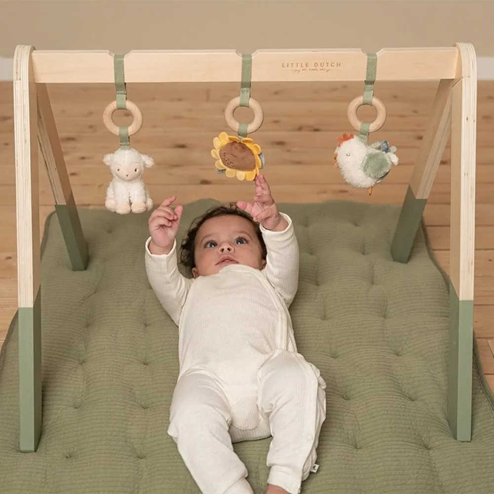 Little Farm Wooden Baby Gym  by Little Dutch