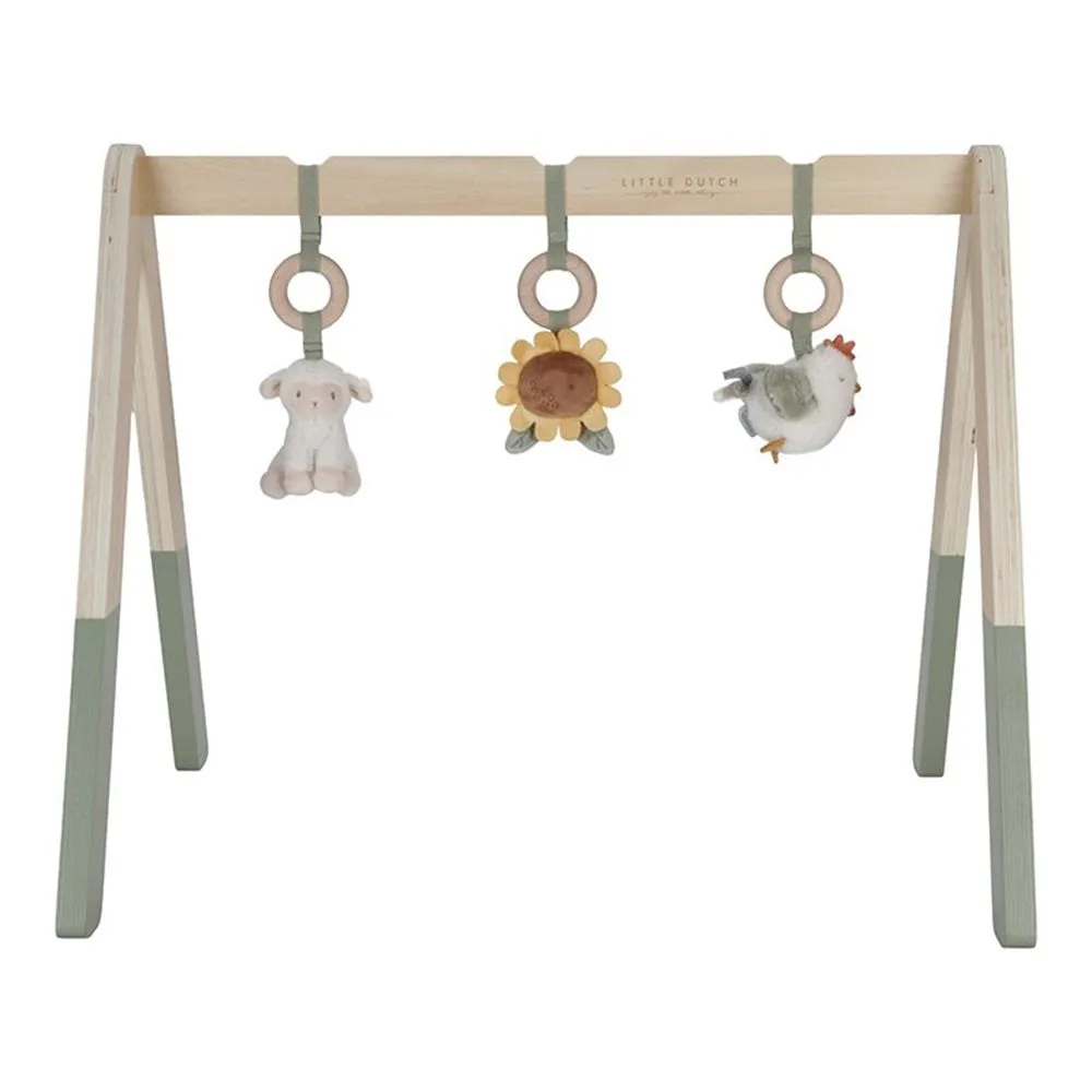Little Farm Wooden Baby Gym  by Little Dutch