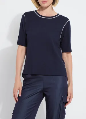 Lysse Odessa Reversible Knit Short Top
