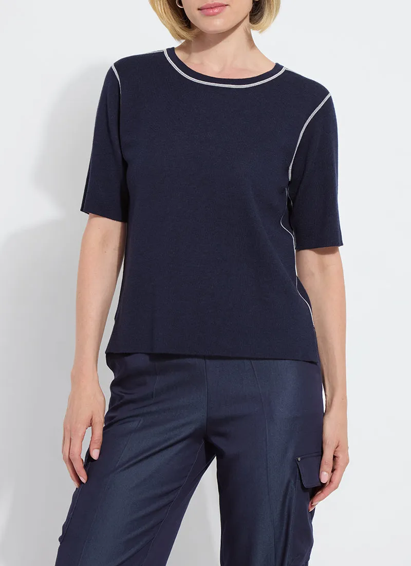 Lysse Odessa Reversible Knit Short Top