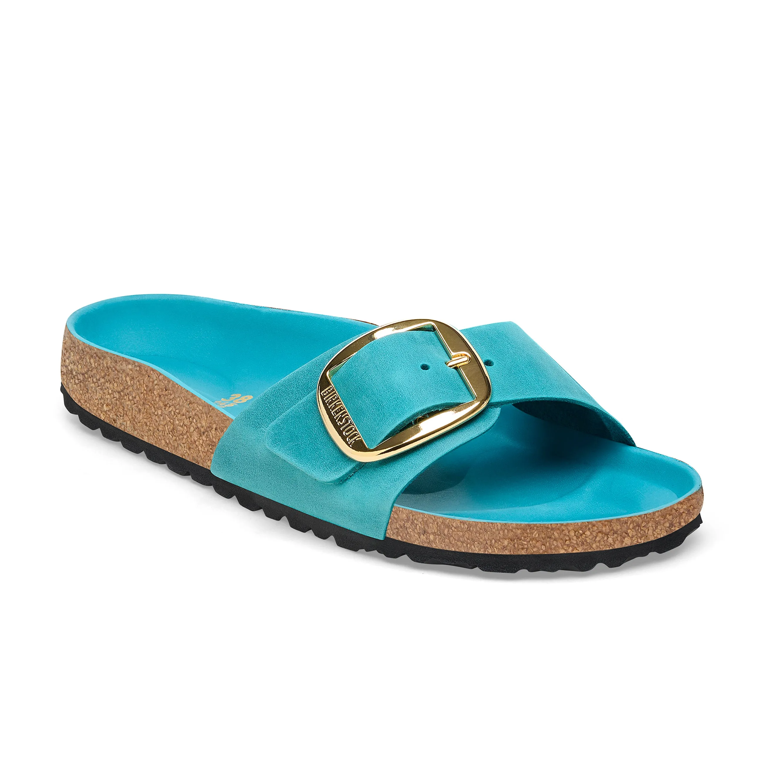 Madrid Big Buckle Biscay Bay Oiled Leather